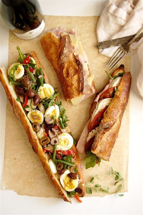 french baguette sandwich recipes